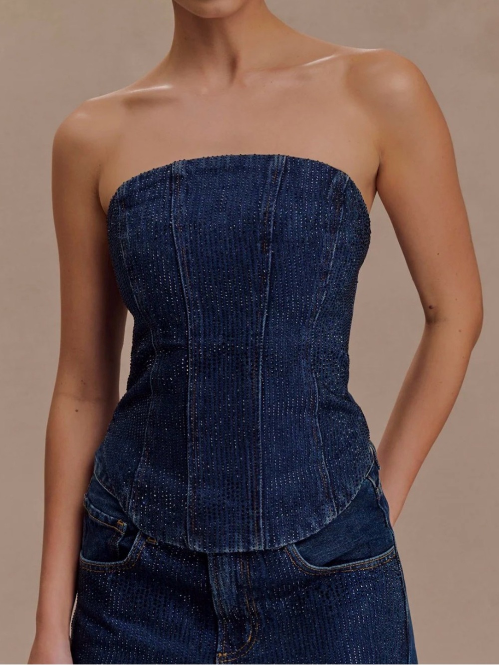 Meshki Diamante Corset